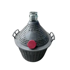 Damigeana 15 L (litri) in cos de plastic cu capac