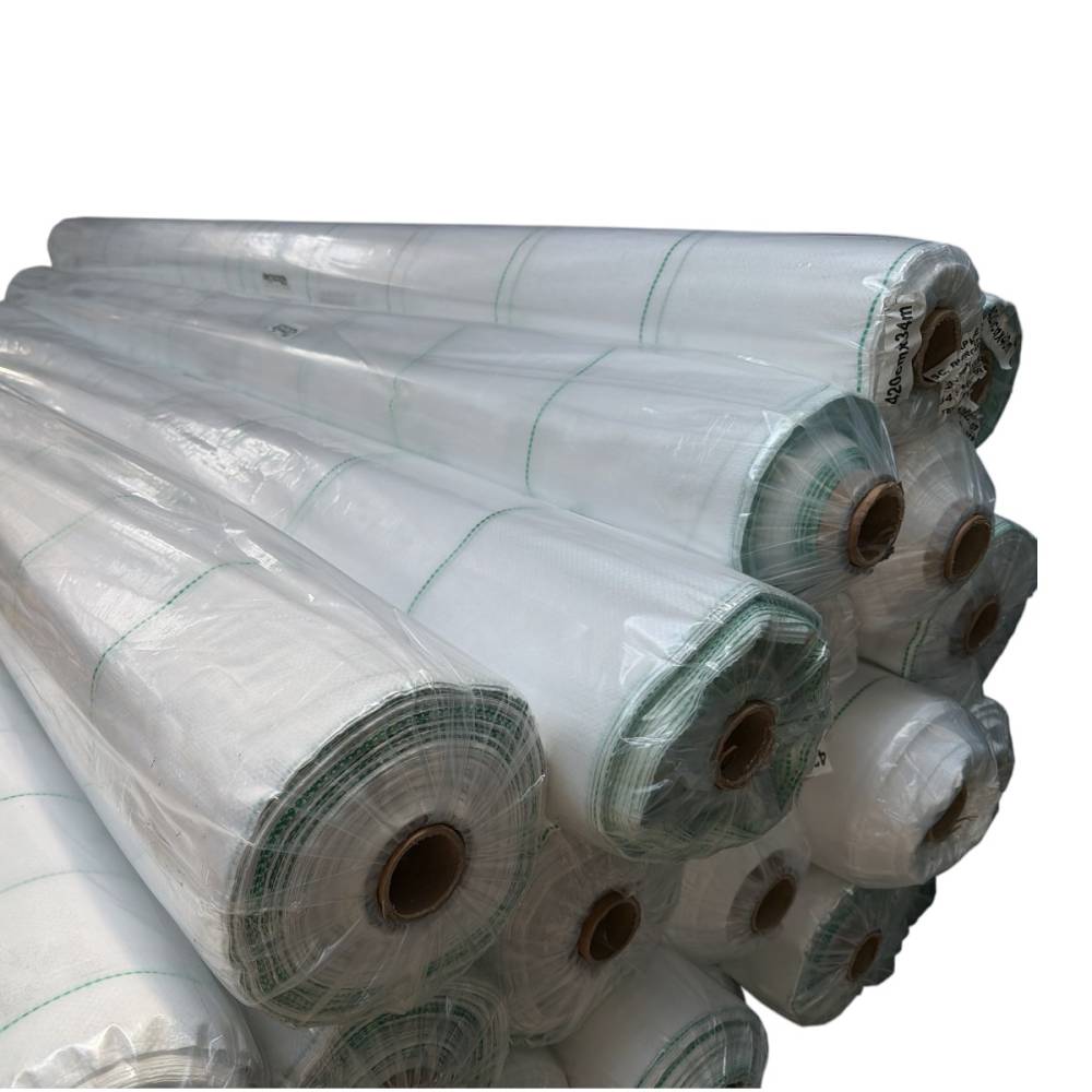 Folie agrotextil alba 2.1 m x 25 m, antiburuieni 90g/mp Folie agrotextil alba 2.1 m x 25 m, antiburuieni 90g/mp