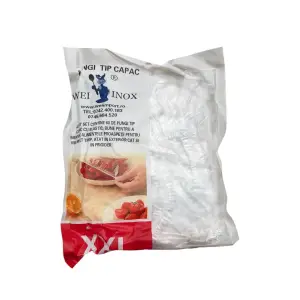 Pungi elastice, 45 cm, pentru alimente, 60 buc/set