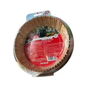 Hartie de copt air fryer (friteuza), 16 cm, 50 buc/set, rotunda