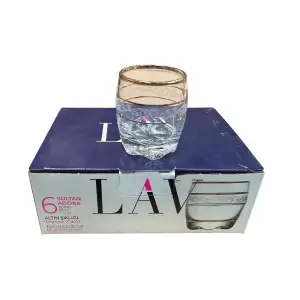 Pahare tuica/tarie 80 ml, Sultan Adora, 6 bucati