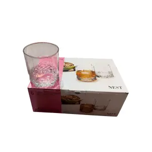 Set 6 pahare Whisky, 315 ml, din sticla