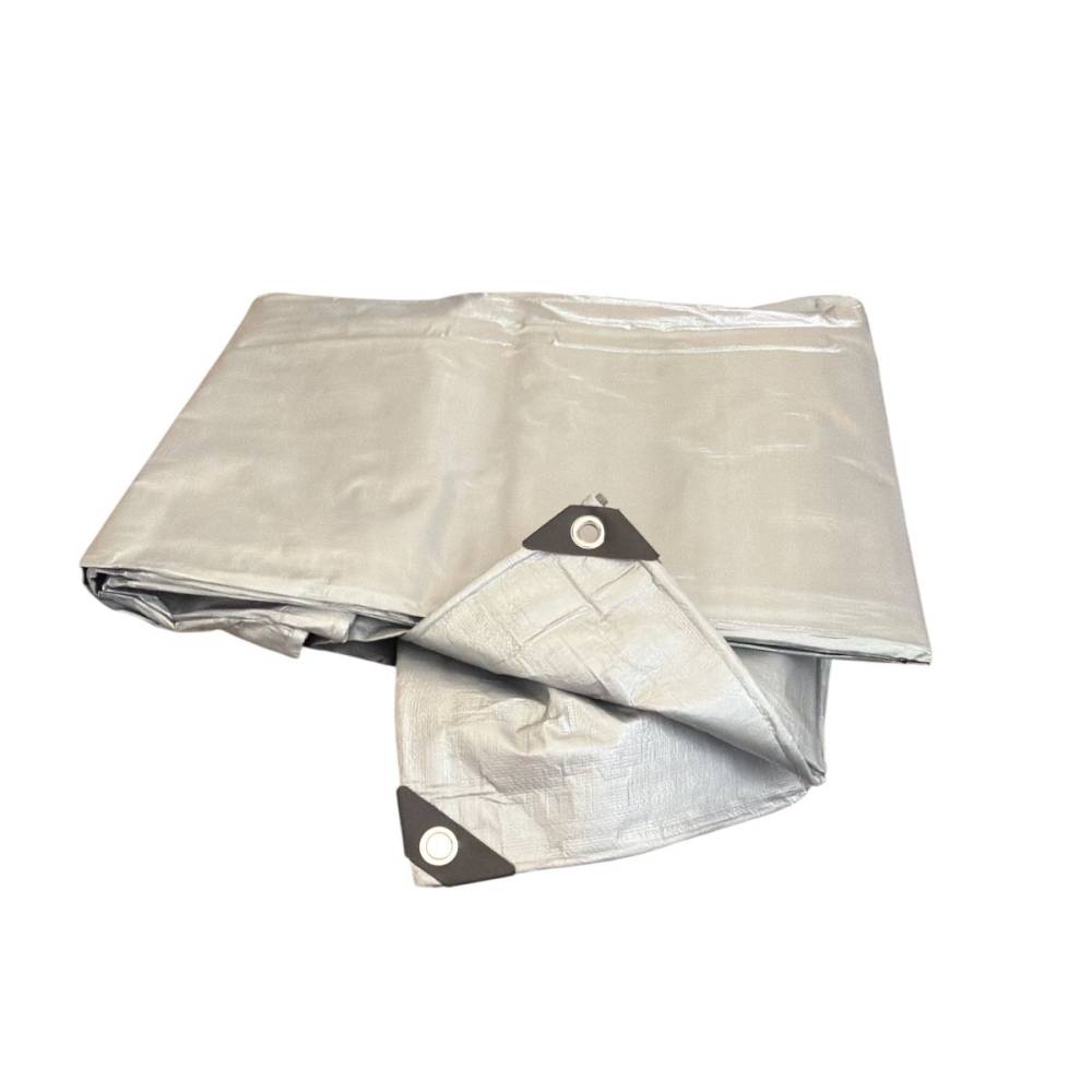 Prelata 4 x 5 m impermeabila 160 g/mp, gri Prelata 4 x 5 m impermeabila 160 g/mp, gri