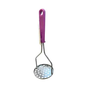 Presa legume/fructe manuala, maner plastic, 25 cm