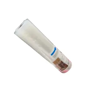 Pungi vidat gofrate (alimente), 20cm x 5 metri, rola transparenta