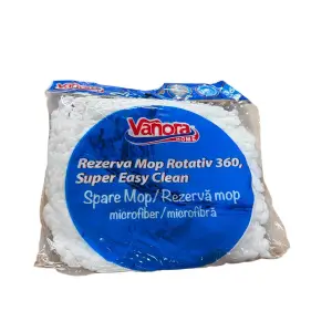 Rezerva mop rotativ microfibra, 360 grade, Vanora