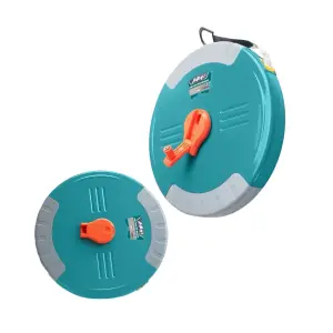 Ruleta 30 m cu banda fibra de sticla si agatatoare