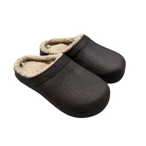 Saboti imblaniti unisex, marimea 40, maro