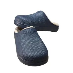 Saboti gradina imblaniti, albastru, unisex, marimea 39