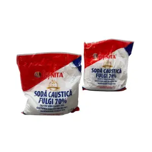 Soda caustica fulgi 1 kg x 2