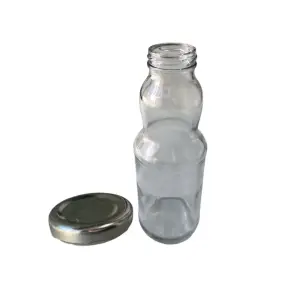 Sticla bulion cu capac 500 ml (transparenta)