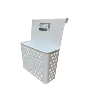 Suport usa dulap baie, bucatarie, 24x32x9 cm, Alb