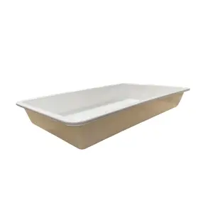 Tava autoservire (tava alimente) adanca din plastic, 57x35x8 cm