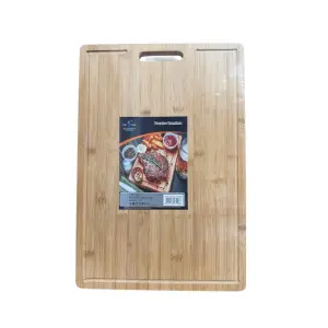 Tocator lemn (Bambus) mare, profesional, 50x34 cm