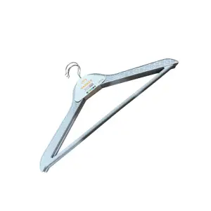 Umerase haine (Gri), plastic, 44 cm - set 3 bucati