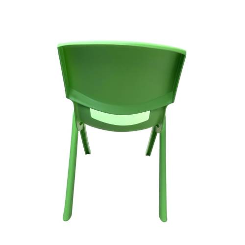 Scaun copil plastic gradinita, verde