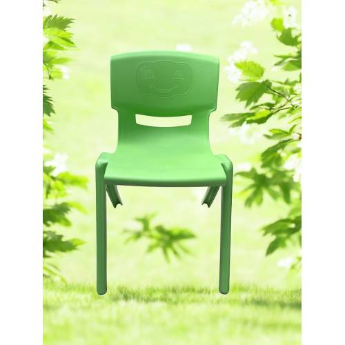 Scaun copil plastic gradinita, verde