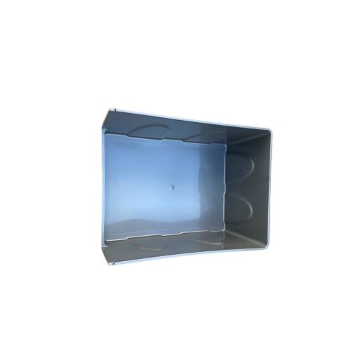 Dulap din plastic depozitare Tip ratan Gri cu 4 sertare 47x38x92 Dulap din plastic depozitare Tip ratan Gri cu 4 sertare 47x38x92