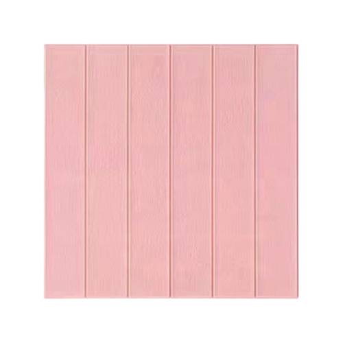 Tapet 3D autoadeziv, 70x70cm, Roz pudrat, 10buc/set