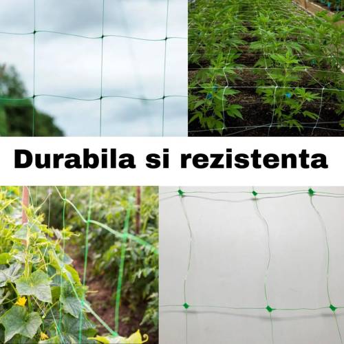 Plasa pentru castraveti si alte legume 1.5 x 10m