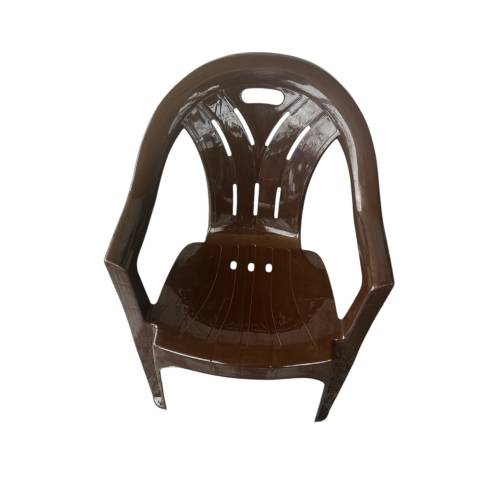 Scaun pentru gradina, plastic maro Sterk Scaun pentru gradina, plastic maro Sterk