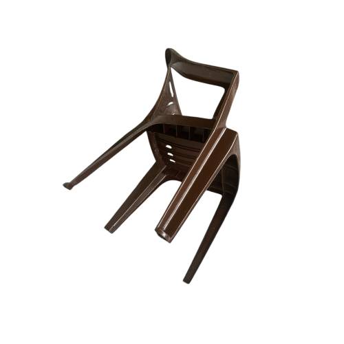 Scaun pentru gradina, plastic maro Sterk Scaun pentru gradina, plastic maro Sterk