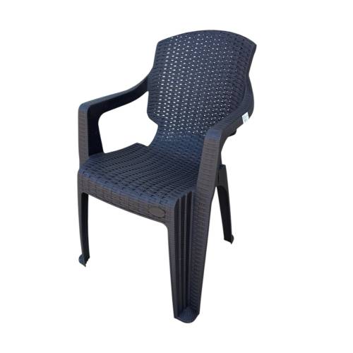 Scaun pentru gradina Ratan INFINITY Gri 61x60x81cm Scaun pentru gradina Ratan INFINITY Gri 61x60x81cm