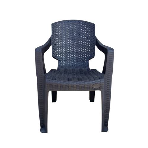 Scaun pentru gradina Ratan INFINITY Gri 61x60x81cm Scaun pentru gradina Ratan INFINITY Gri 61x60x81cm