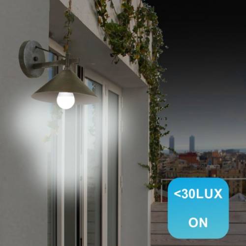 Bec LED cu Fotocelula, model glob A60, 9W=85W, 6400k, lumina rece Bec LED cu Fotocelula, model glob A60, 9W=85W, 6400k, lumina rece