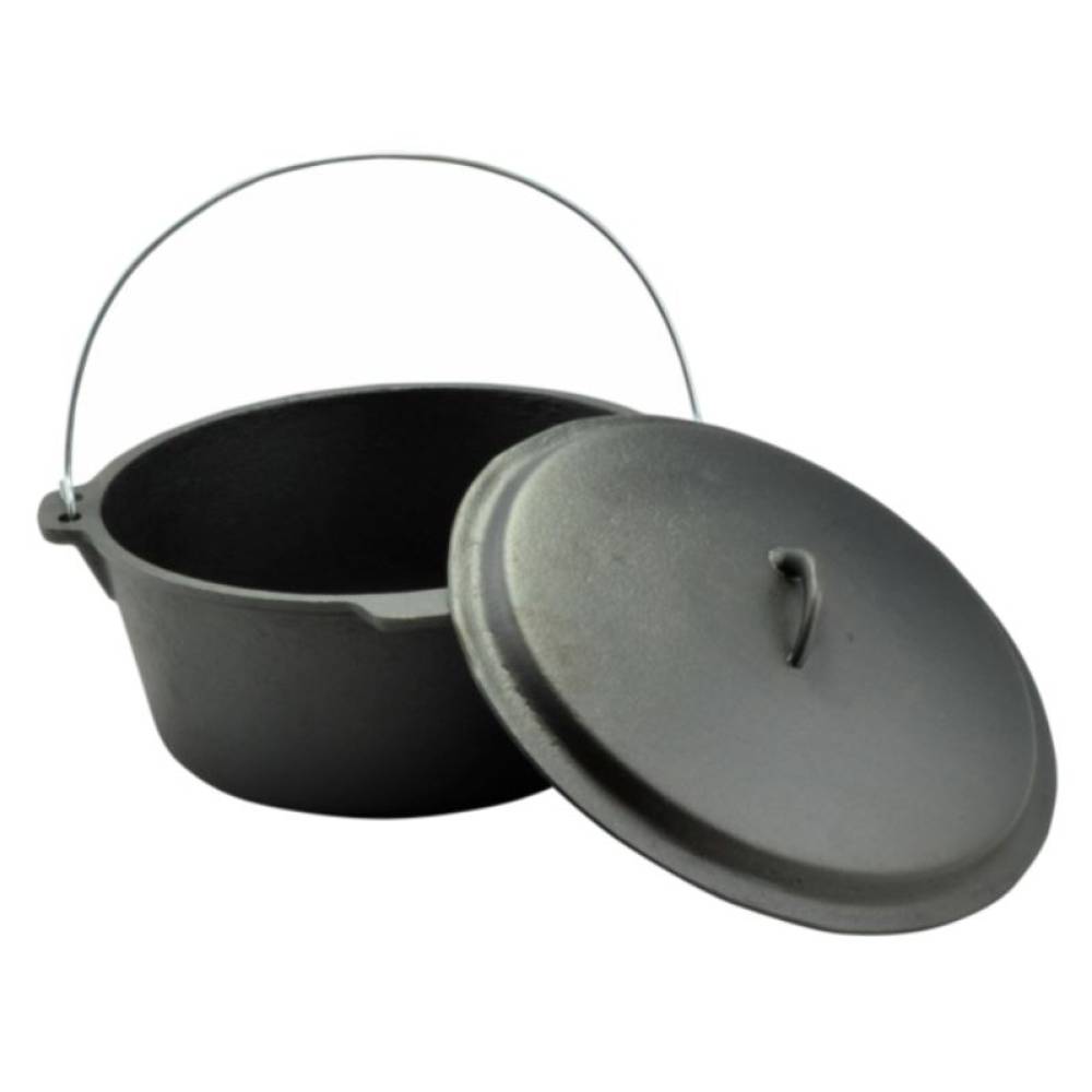 Ceaun fonta 7.2 litri cu capac Ceaun fonta 7.2 litri cu capac