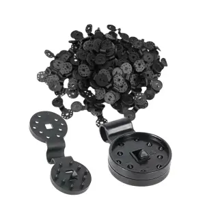 Clips fixare / sustinere plasa umbrire, rotund 25 buc/set