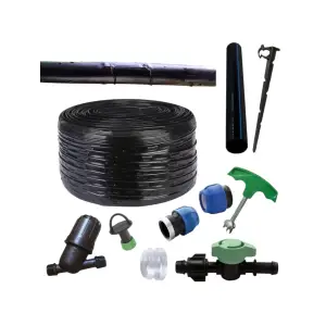 Sistem irigare gradina 100mp cu banda de picurare 20cm/100m