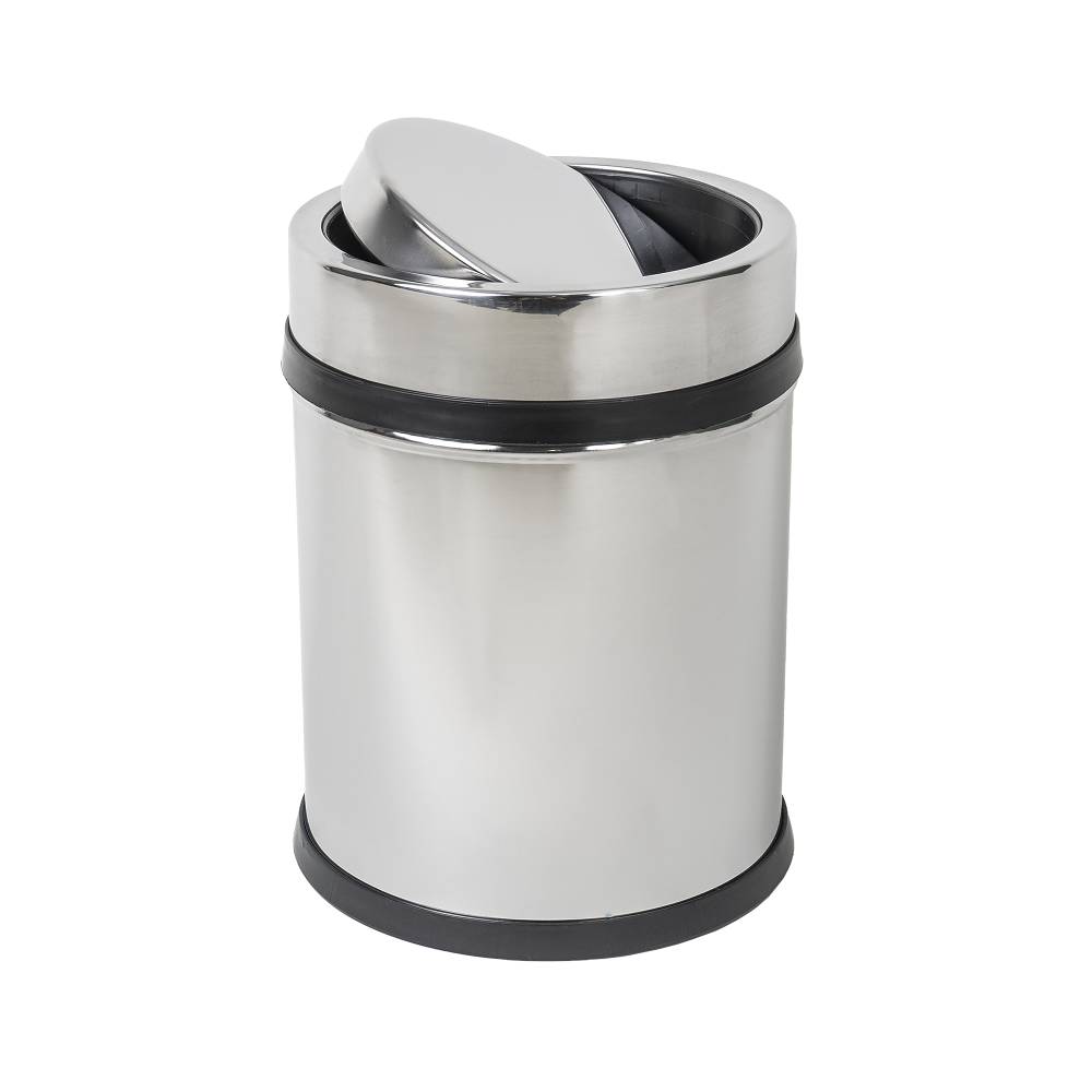 Cos gunoi inox 16l antiamprenta, capac batant Cos gunoi inox 16l antiamprenta, capac batant