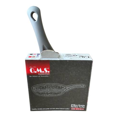 Tigaie antiaderenta cu finisaj granit Gri 28x6cm, OMS