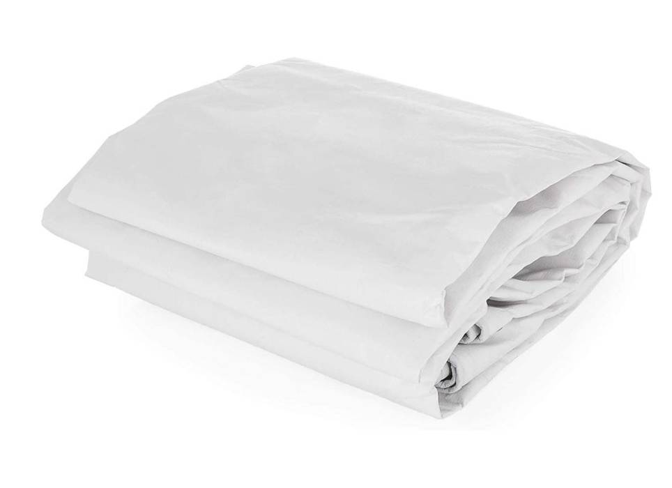 Prelata 2x6M, 185g/mp, impermeabila, protectie UV, Alba