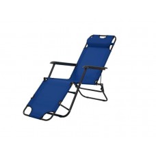 Sezlong pliabil tip scaun plaja, 85x150x60 cm 