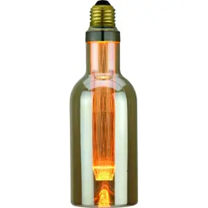 Bec LED SMD Tub Tip Sticla lumina calda 2.5W/200lm/2000k E27