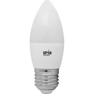 Bec Bl Led Lumanare E27, model C37, 7W=60W, 2700K, lumina calda