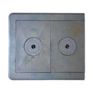 Plita soba din fonta cu rama 710x63mm, Meteor, 2 buc/ set 