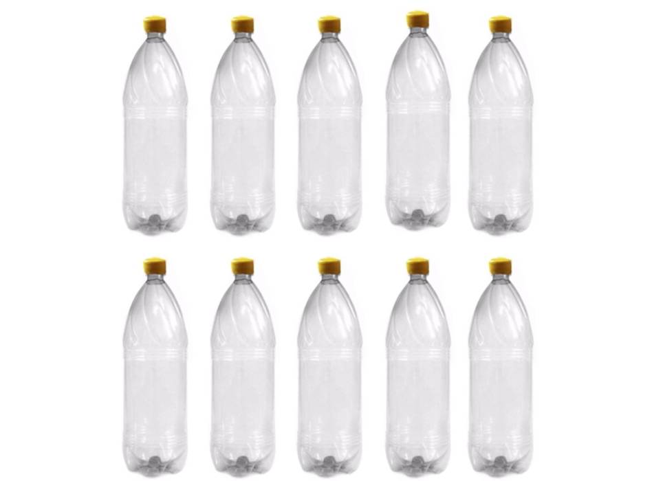 Sticla pet cu capac din plastic transparent 2 litri - 120 buc Sticla pet cu capac din plastic transparent 2 litri - 120 buc