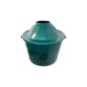 Cos damigeana 50 litri din plastic verde