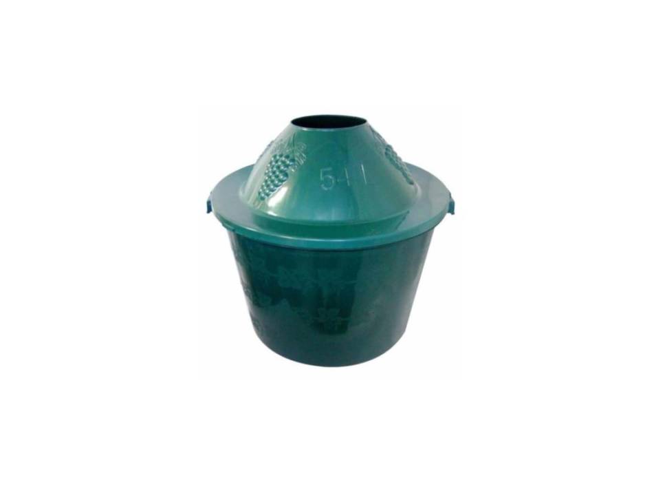 Cos damigeana 50 litri din plastic verde Cos damigeana 50 litri din plastic verde