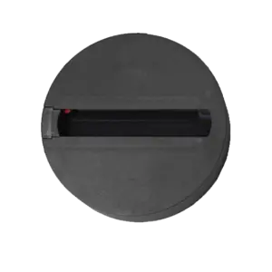 Baza rotunda pentru spot LED T3, negru