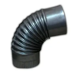 Cot negru din tabla, Q120 mm