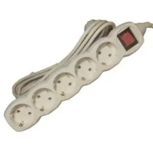 Prelungitor 3 Metri cu 5 prize si intrerupator
