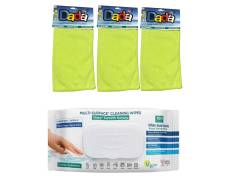 Laveta + Servetele cu bicarbonat si otet