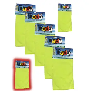 Laveta microfibra diverse culori Dada 30x30cm, 5+1 gratis