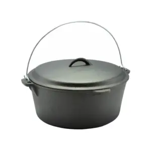 Ceaun fonta 5.5 litri cu capac