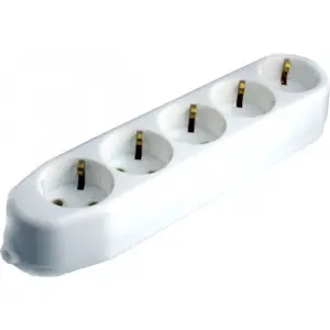 Cap prelungitor ceramic cu 4 prize