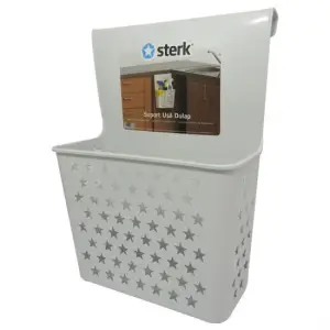 Suport agățat ușa dulap 25x33cm, Alb